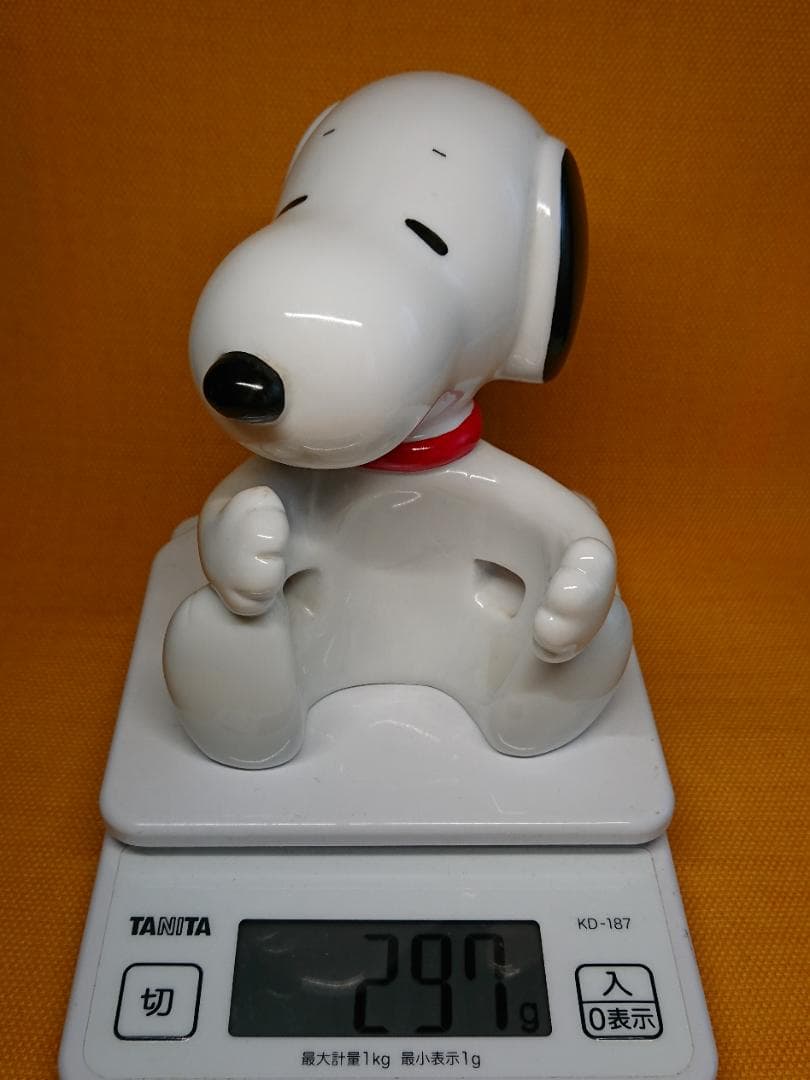 スヌーピー 　陶器　人形　オブジェ　置物　インテリア　工芸品　美術品　A3230