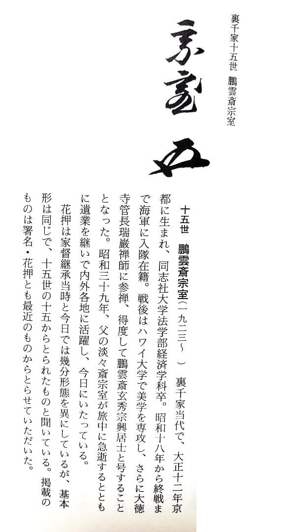 裏千家15世鵬雲斎御書付『八つ橋之図茶碗』7代高橋道八造（共箱）
