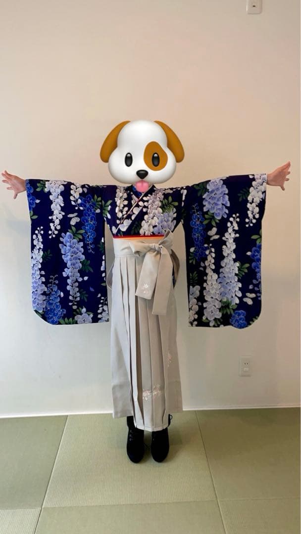 双子　袴(140)×2