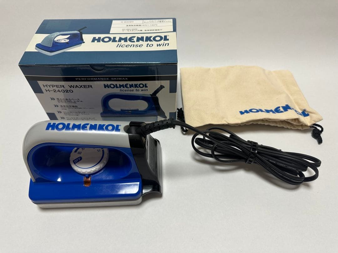 【HOLMENKOL】 ホルメンコール ホットワクシングアイロンセット