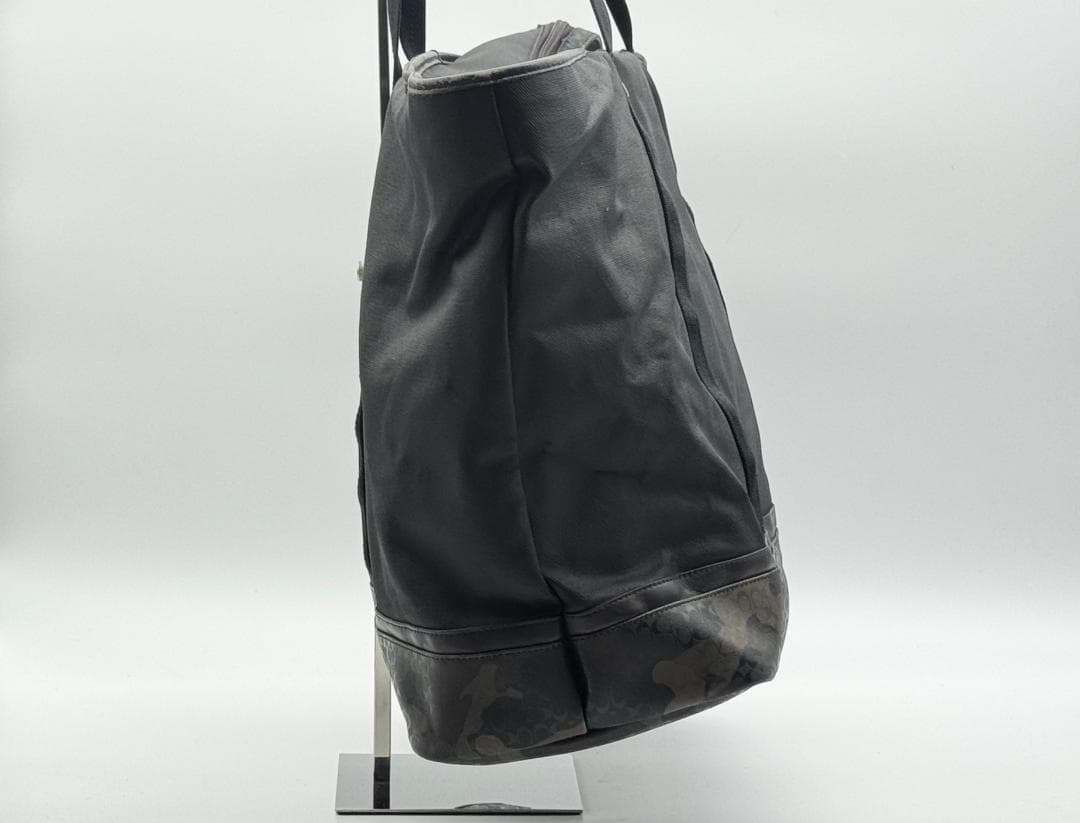 COACH F70832 ウィークエンド トートバッグ カモフラ柄 ポーチ付