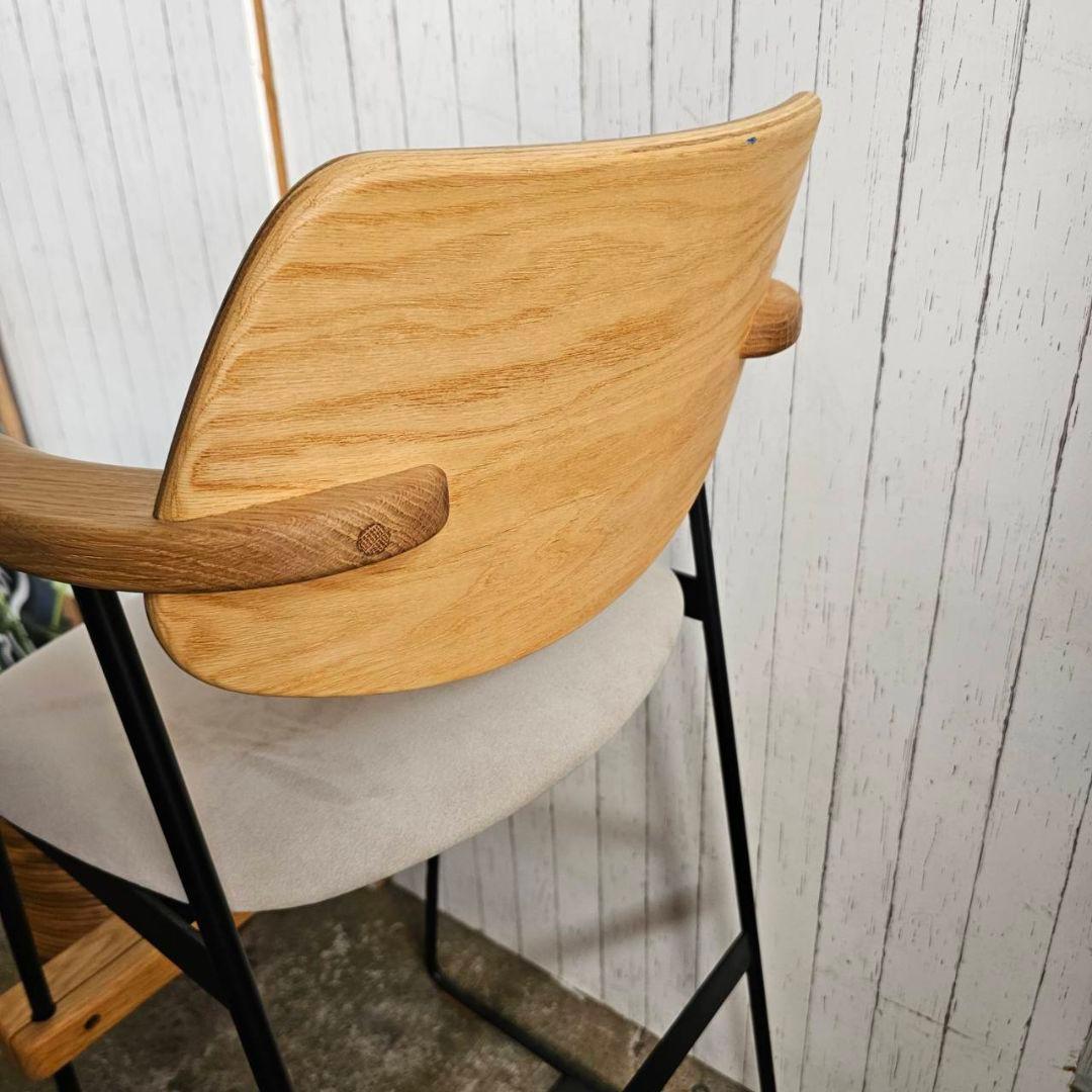 【p028/k】展示品 木製 カウンターチェア 椅子 ダイニングチェア