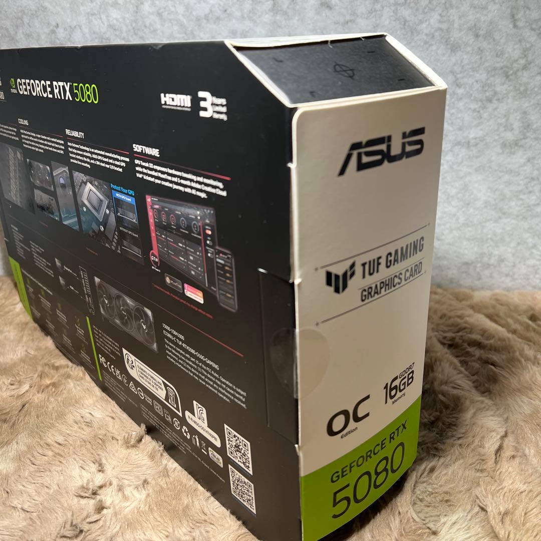 グラフィックボード・グラボ・ビデオカード ASUS TUF GAMING GEFORCE RTX 5080 OC 16GB