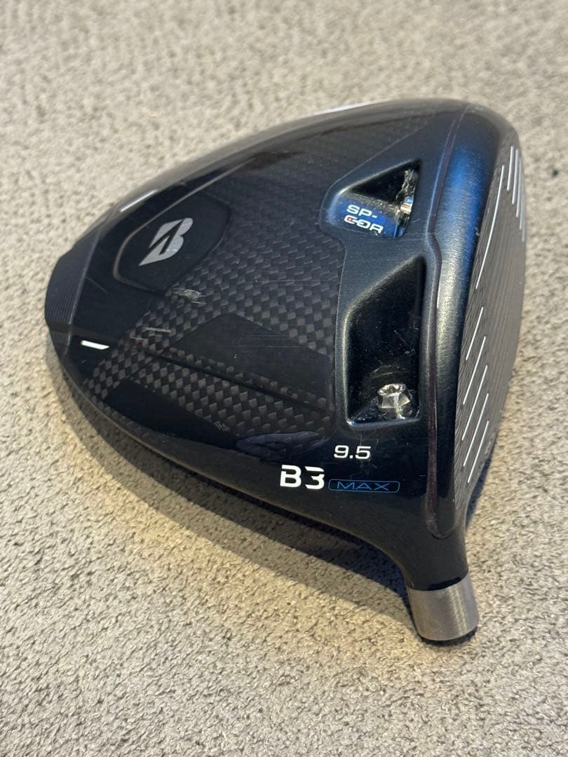 B3MAXドライバー　9.5 ヘッドのみ　ヘッドカバー付き