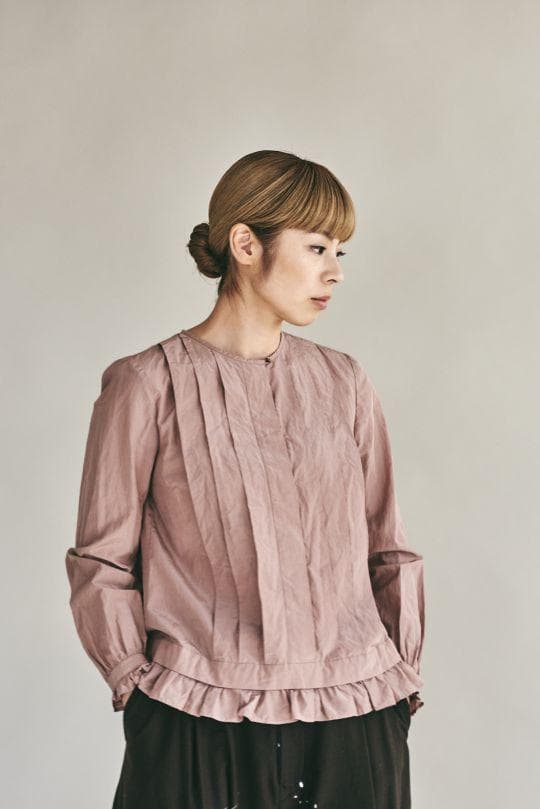 mina perhonen ニットカーディガンroseraie