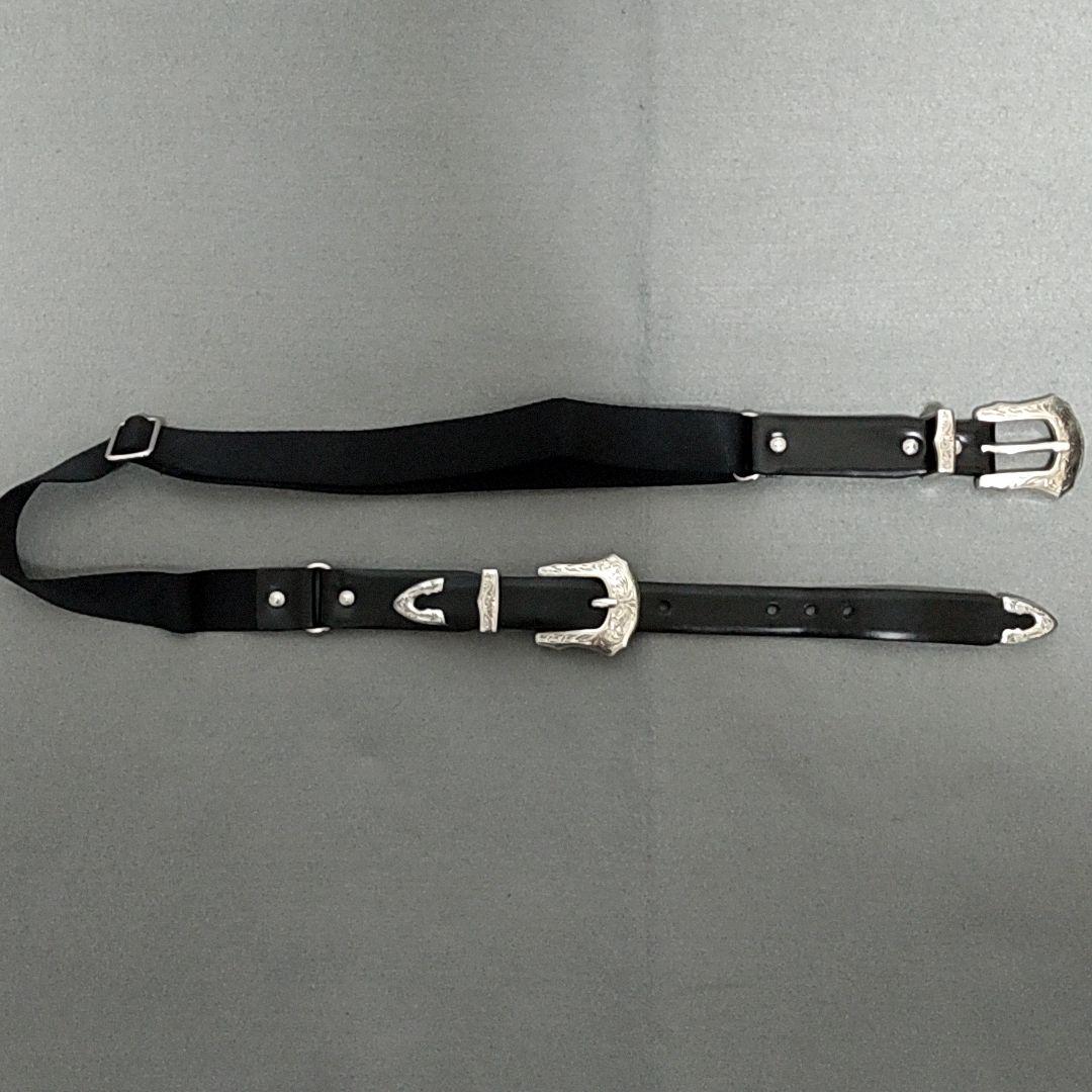 TOGA　Double buck nylon belt　ダブルバックルベルト