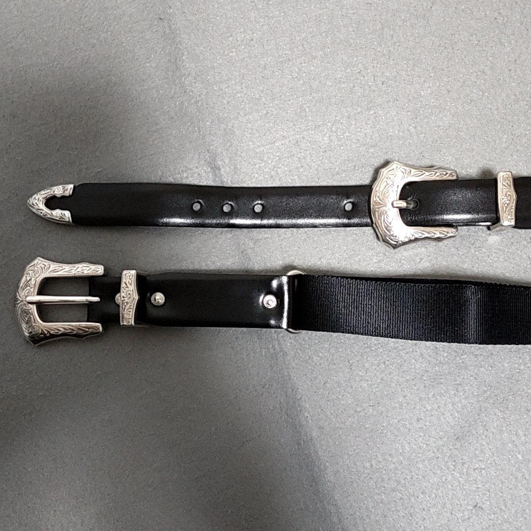 TOGA　Double buck nylon belt　ダブルバックルベルト