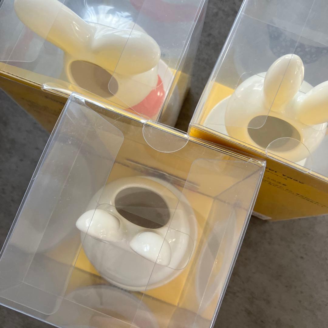 新品　studio Clip ミッフィー フラワーベース　花瓶　ナインチェ