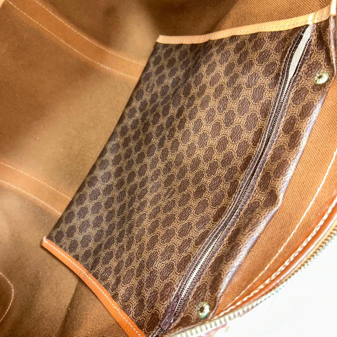 CELINE セリーヌ　ボストンバック　鍵付き　マカダム