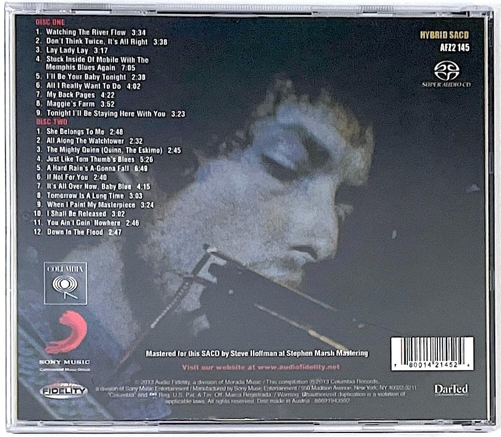 廃盤 SACD BOB DYLAN'S GREATEST HITS VOL.II