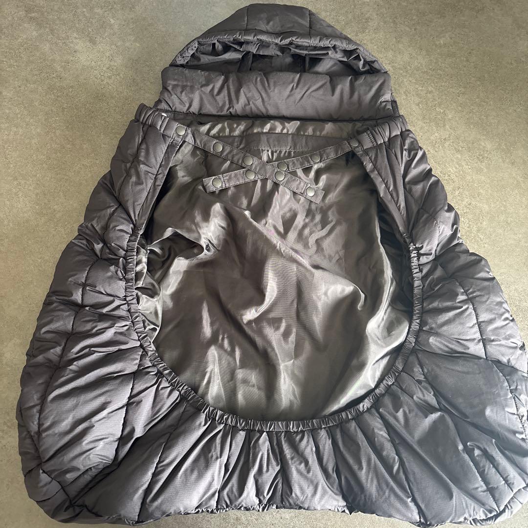 美品THE NORTH FACE フード付きベビーシェルブランケット