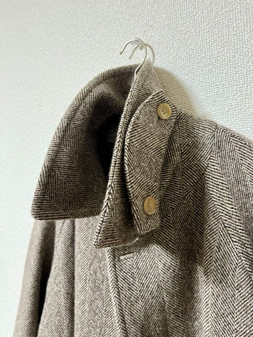 ジャケット・アウター Phlannel / TWEED BALMACAAN COAT