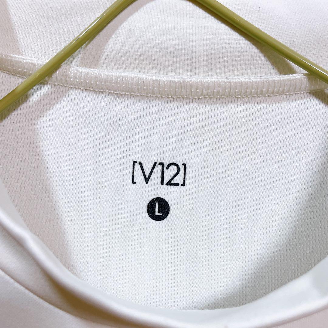 V12 ヴィトゥエルブ ディズニーコラボ ミッキー モックネック Tシャツ
