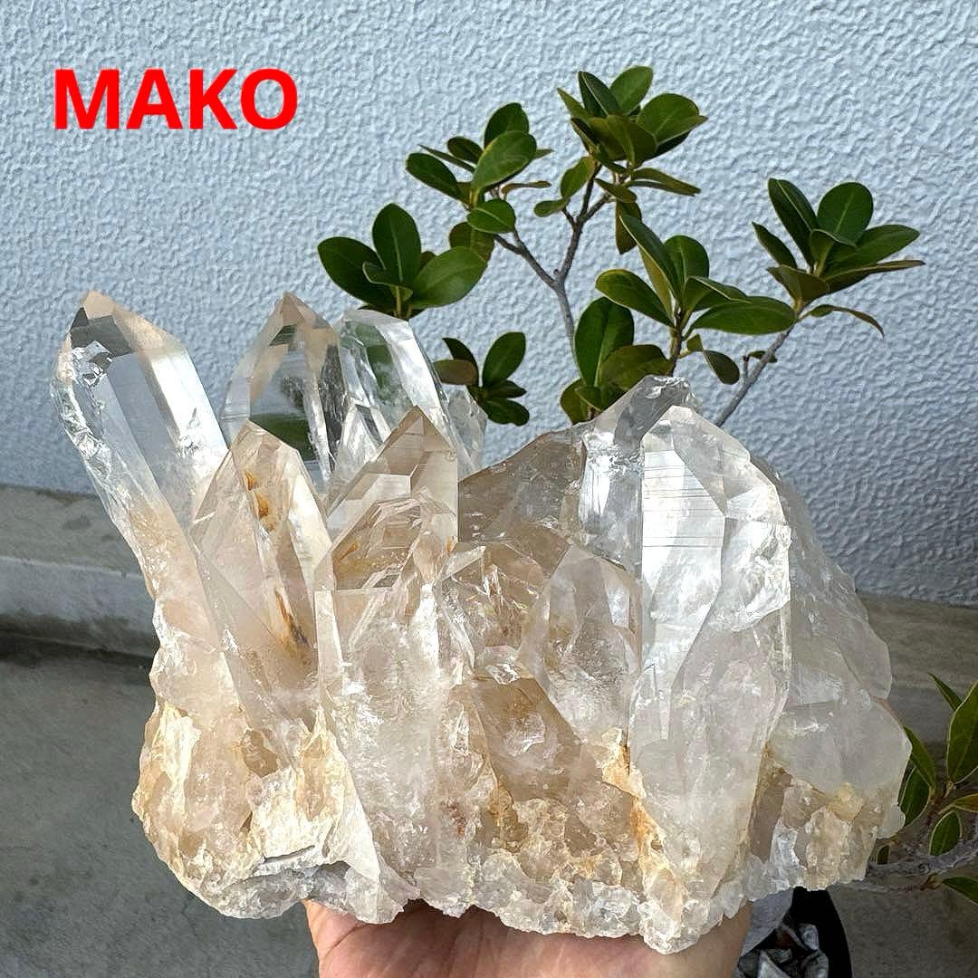 M1736☆ヒマラヤ水晶クラスター3.0Kg☆マニカラン産☆N50202-G