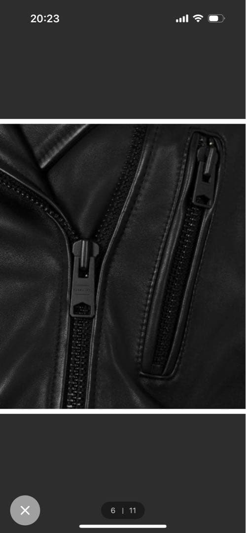 [美品]ALLSAINTS（オールセインツ)LINDELL レザー ジャケット