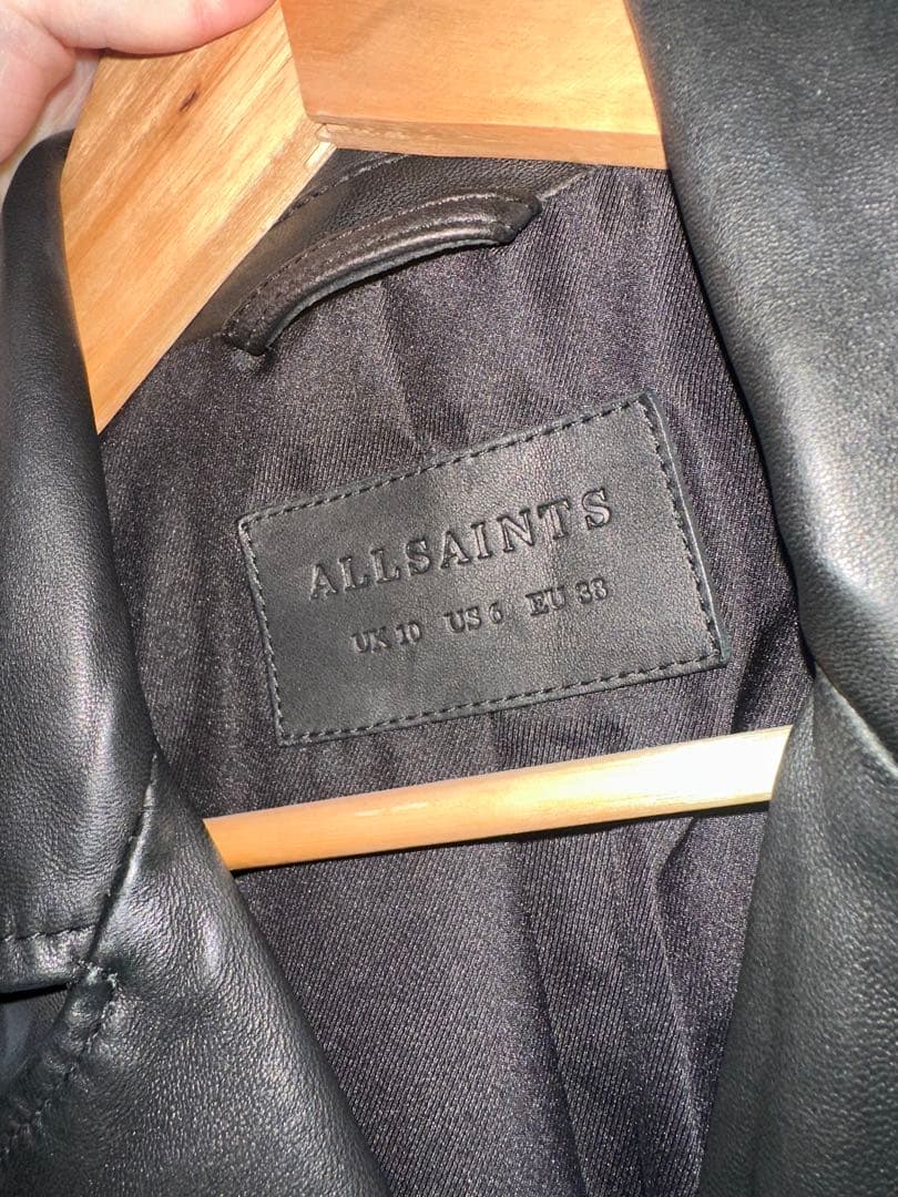 [美品]ALLSAINTS（オールセインツ)LINDELL レザー ジャケット