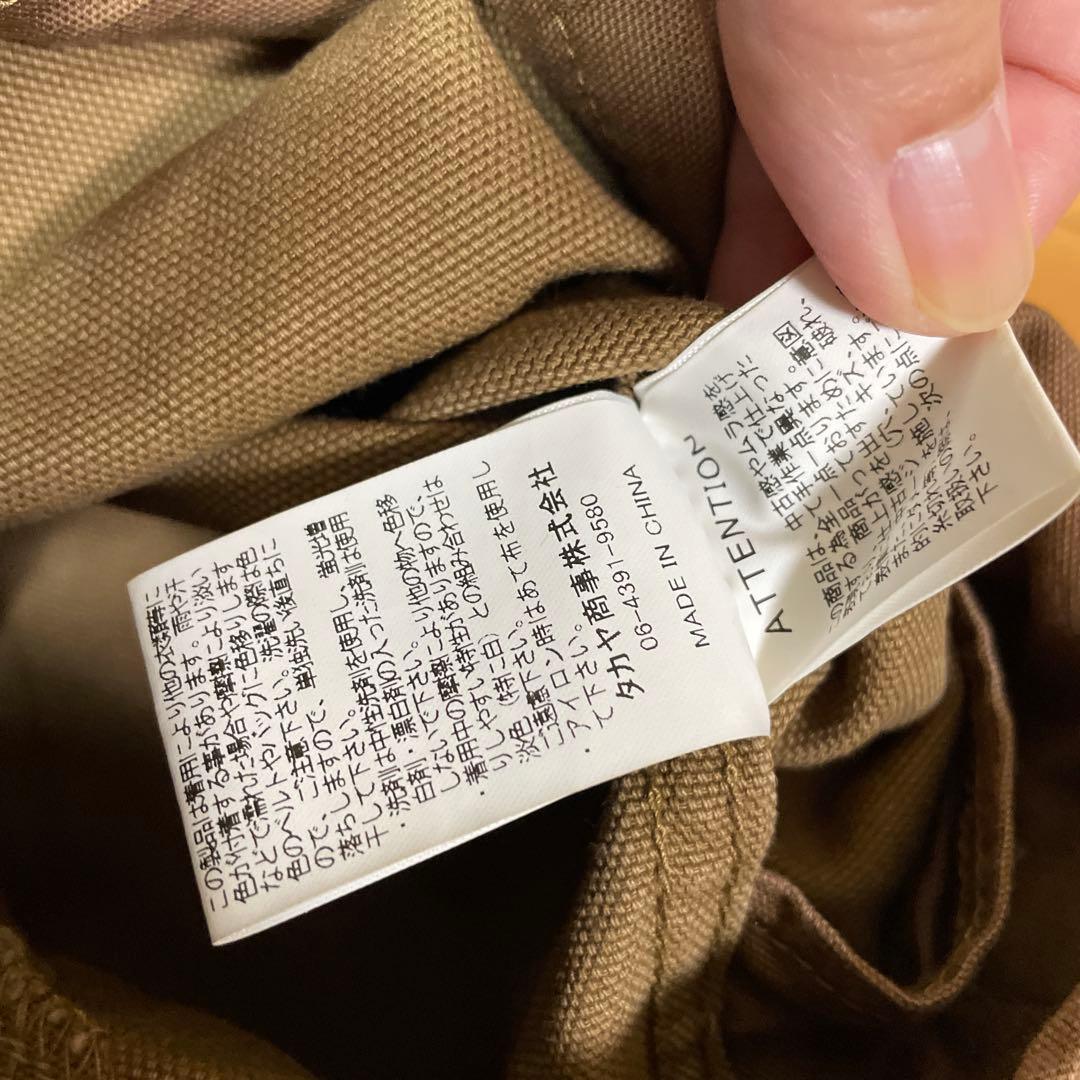 RNA オックスコンビオーバーオール　アメカジ　ユーズド加工