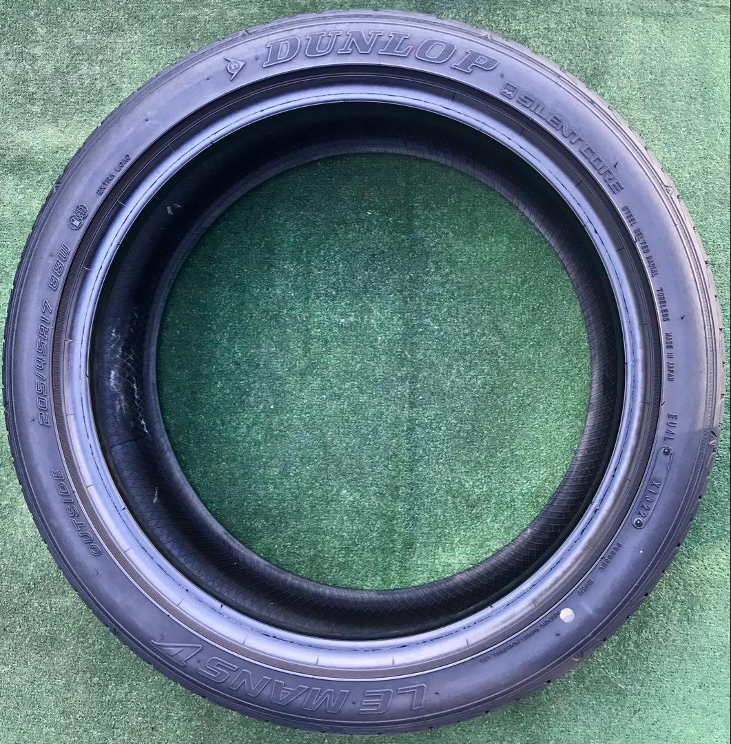 205/45 R17 DUNLOP LEMANSVラジアルタイヤ　2022年