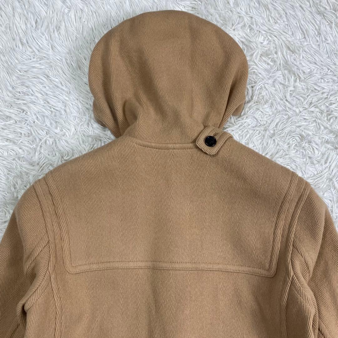 極美品✨近年 23区 ヘリンボーン ダッフルコート ロング丈 キャメル 38