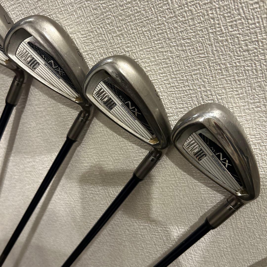 初心者マックテック他　メンズS R 13本　右利き　ゴルフセット