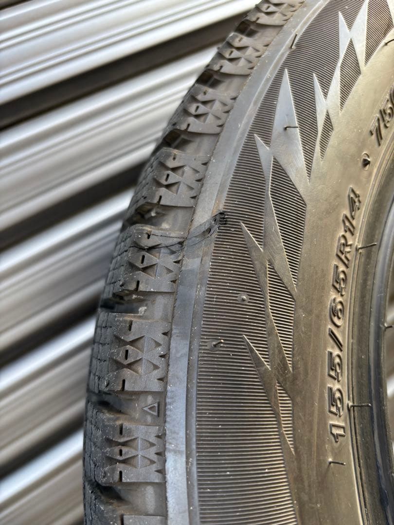 2024年製ブリヂストン VRX2 155/65R14 2本セット