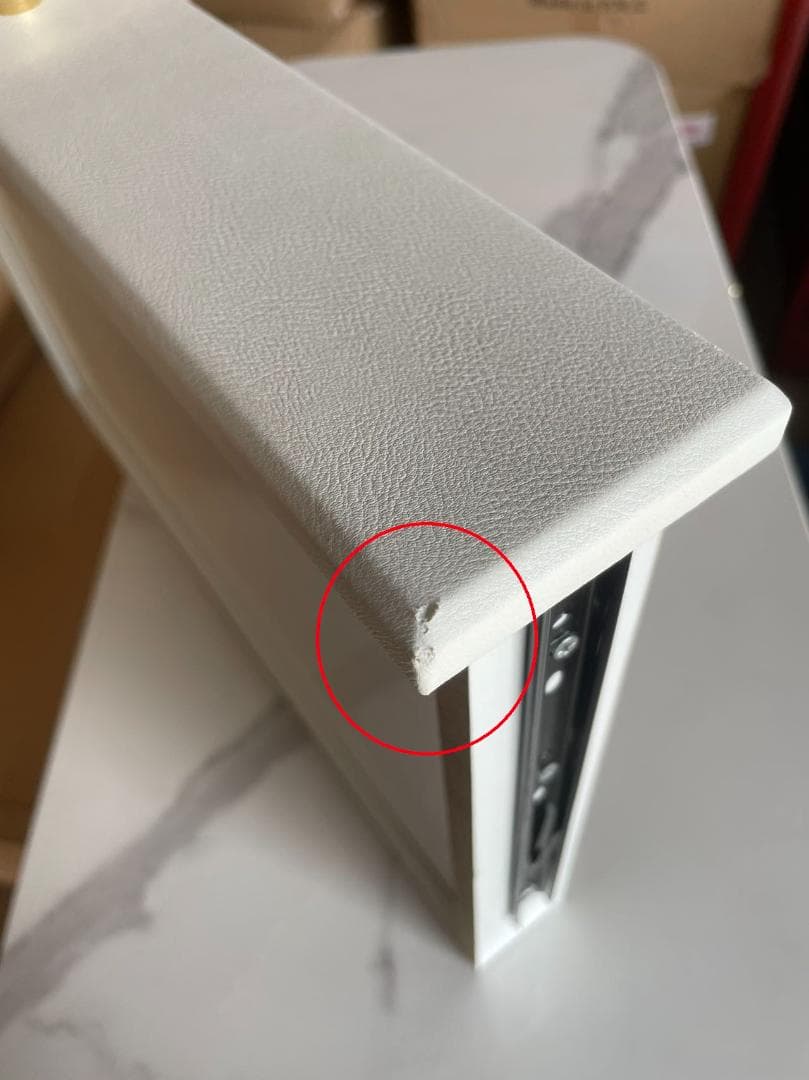 【期間限定/激安】モダンドレッサー デスクのみ 訳あり品204-100-02