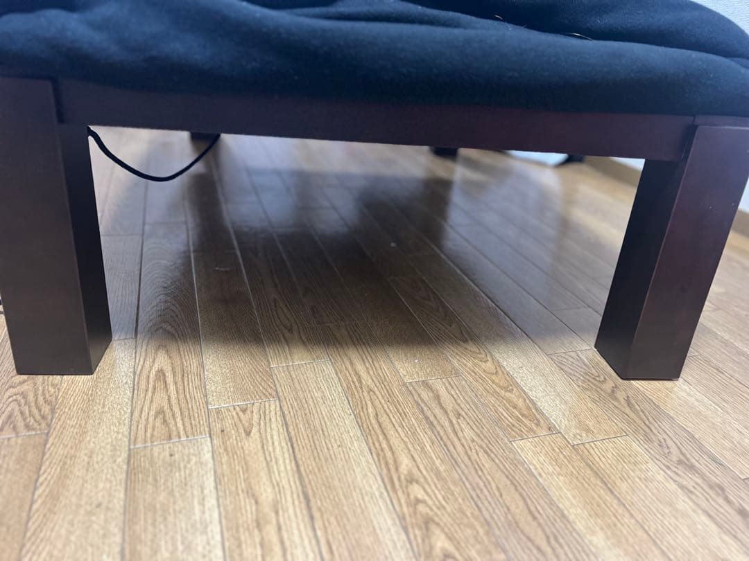 ホワイト×ブラウン こたつ 掛け布団 セット