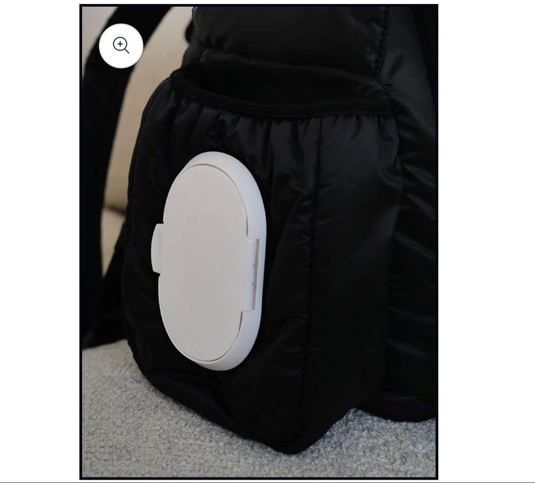 Calin multi parents backpack ブラック