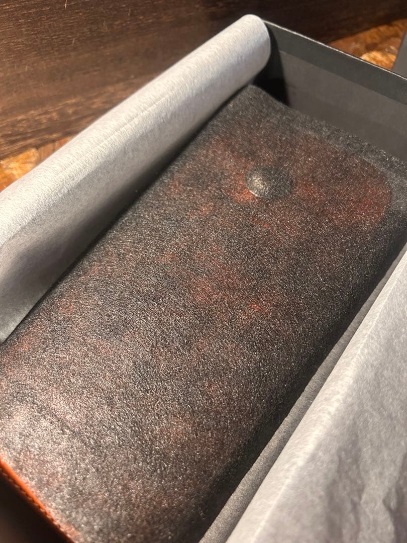 【美品】REDMOON レッドムーン ラウンドファスナー 長財布 ラウンド