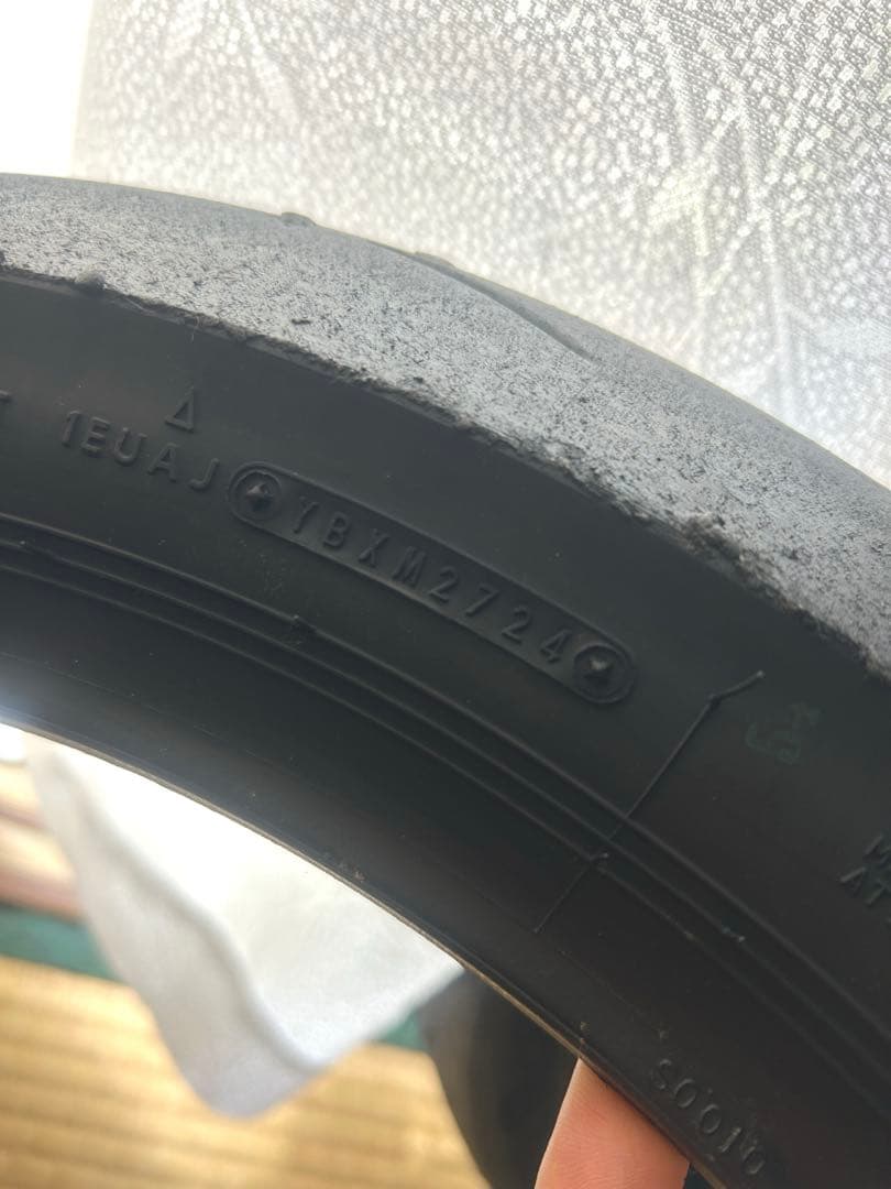 【状態◎】ダンロップα13sp 110/70-17 140/70-17