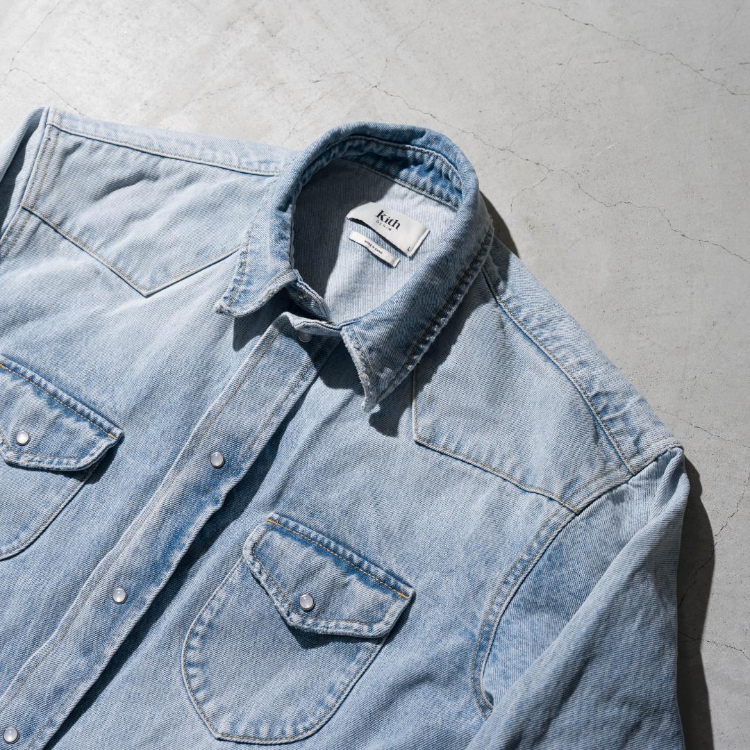 2026 KITH NYC Webster Denimウェブスターデニムシャツ