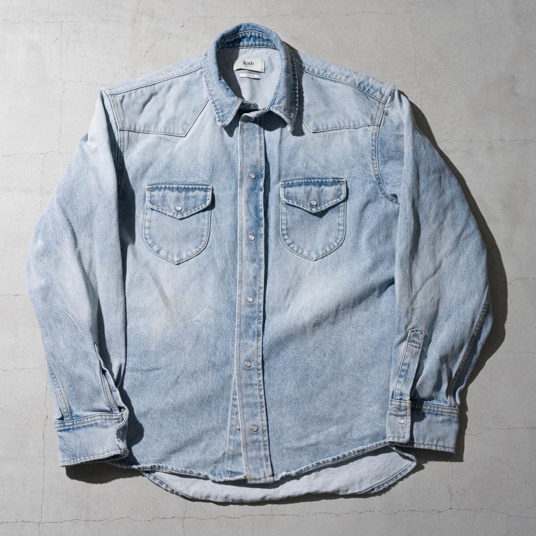 2026 KITH NYC Webster Denimウェブスターデニムシャツ