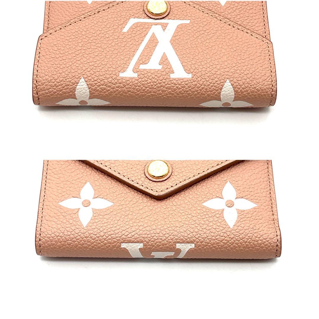 未使用級◆LOUIS VUITTON ポルトフォイユ ヴィクトリーヌ ピンク