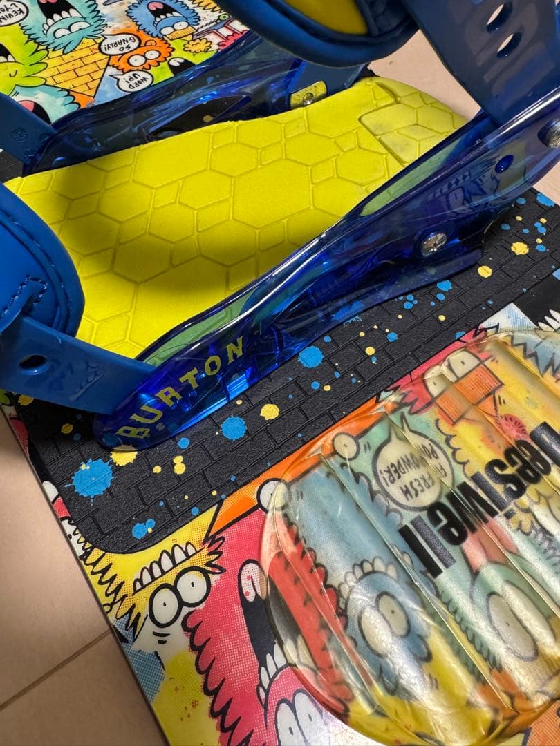 スノーボード　バインセット　バートン　Burton 125cm ジュニア