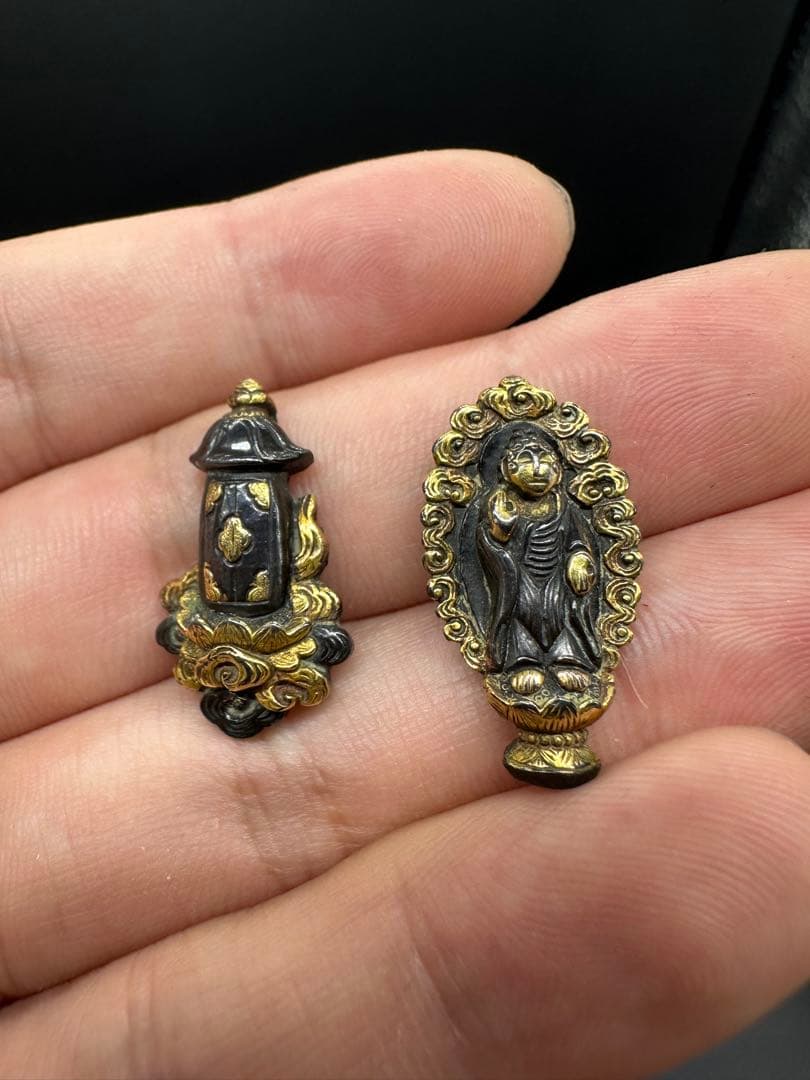 目贯 武具　金工　江戸時代　仏像　金工美術　古美術　骨董