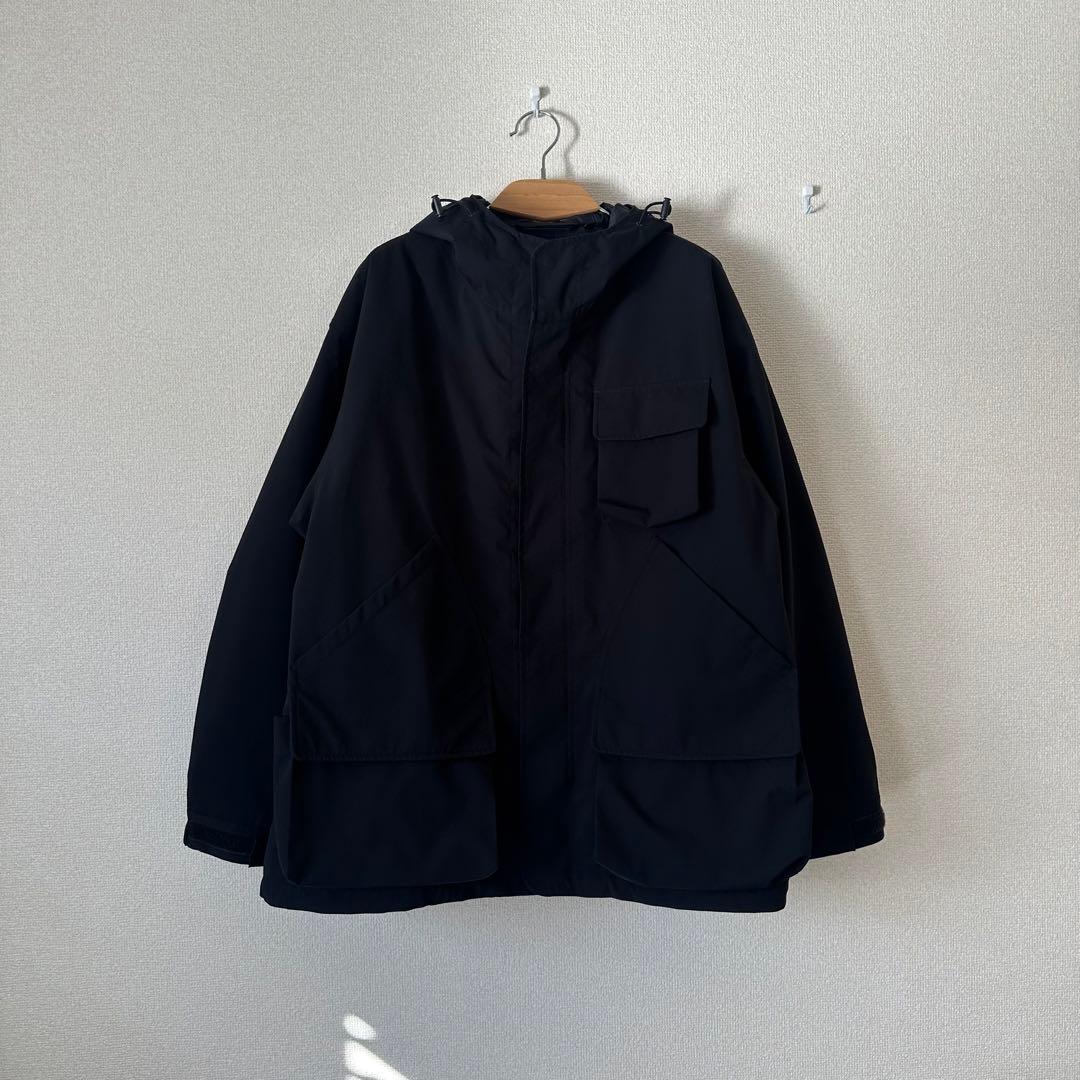 GU ENGINEERED GARMENTS パデッドシェルパーカ ネイビー M