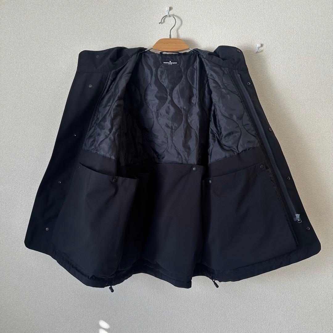 GU ENGINEERED GARMENTS パデッドシェルパーカ ネイビー M