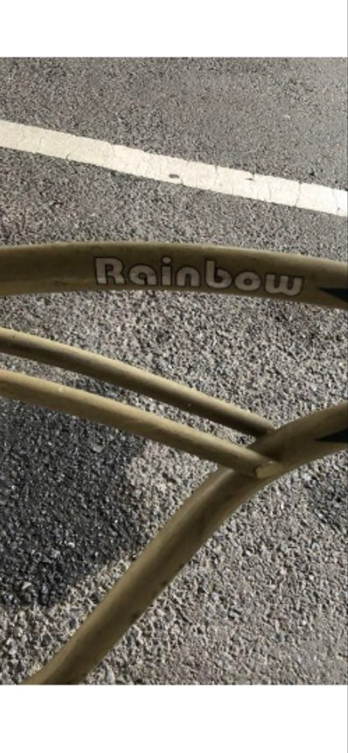 シーズン目前割引！Rainbow ビーチクルーザー 自転車