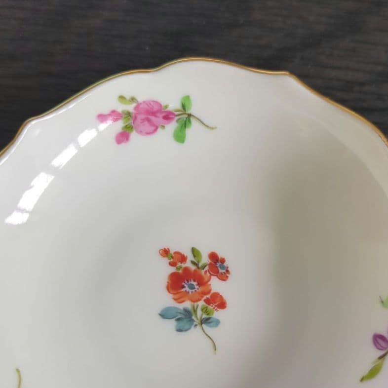 散らし小花 スモール　ディッシュ 　小皿