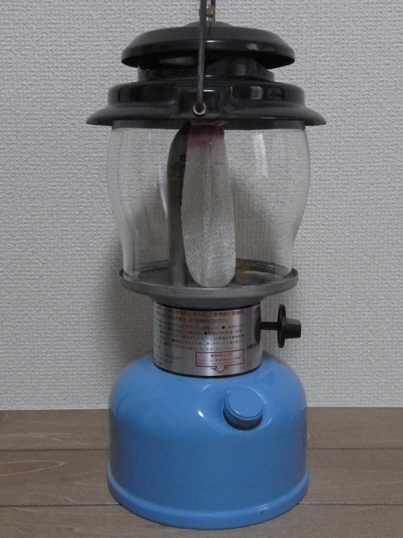 Coleman model295 ガソリンランタン 塗替え品 ケース付