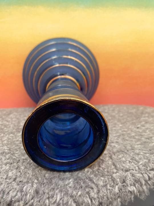 ビンテージ　花瓶 レトロ ガラス アンティーク フラワーベース