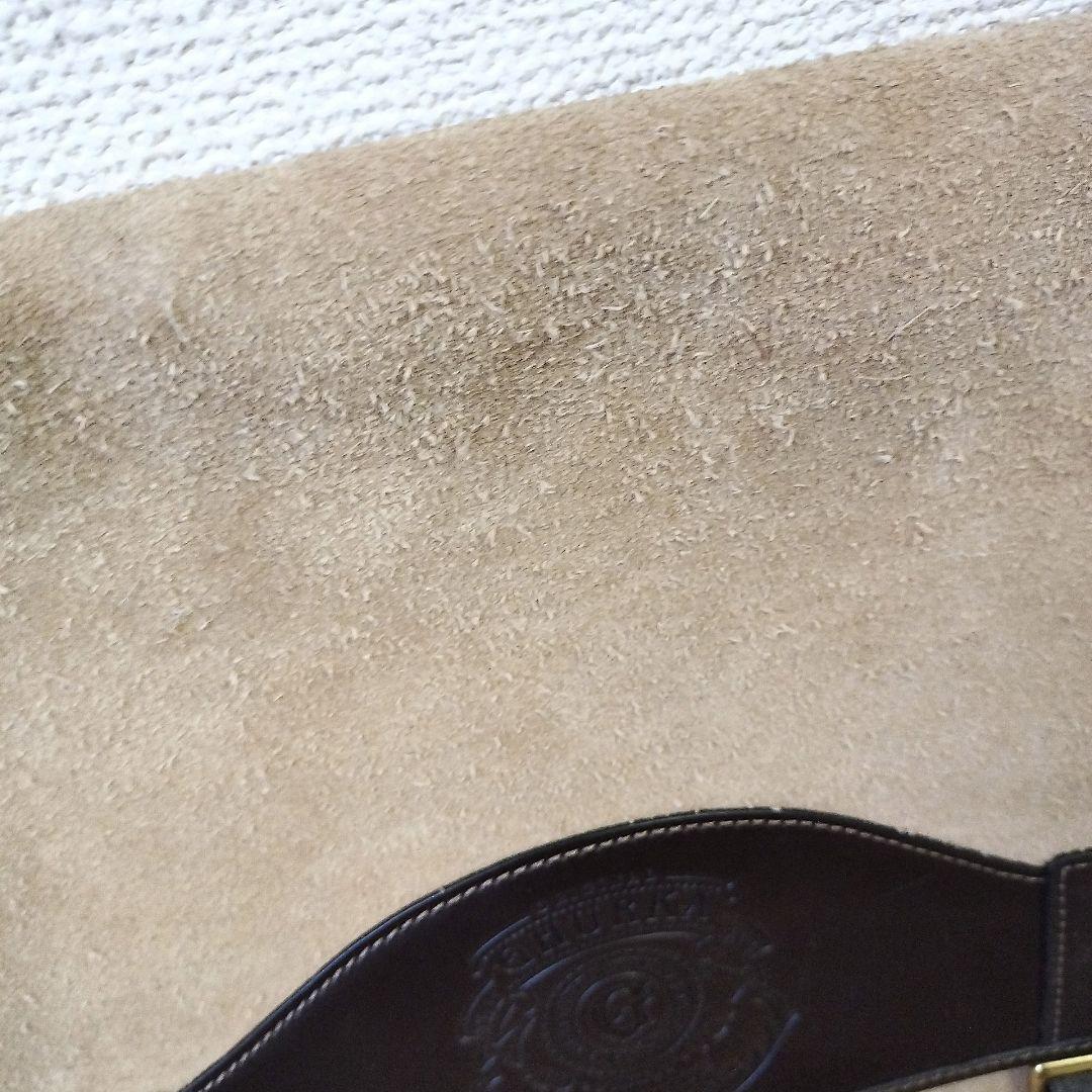 GHURKA（グルカ）スウェードメッセンジャーバッグ