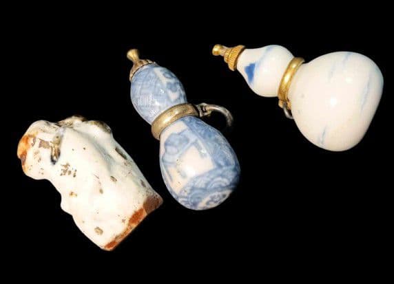 RITAO CHAN専用 陶器 の 根付 三点