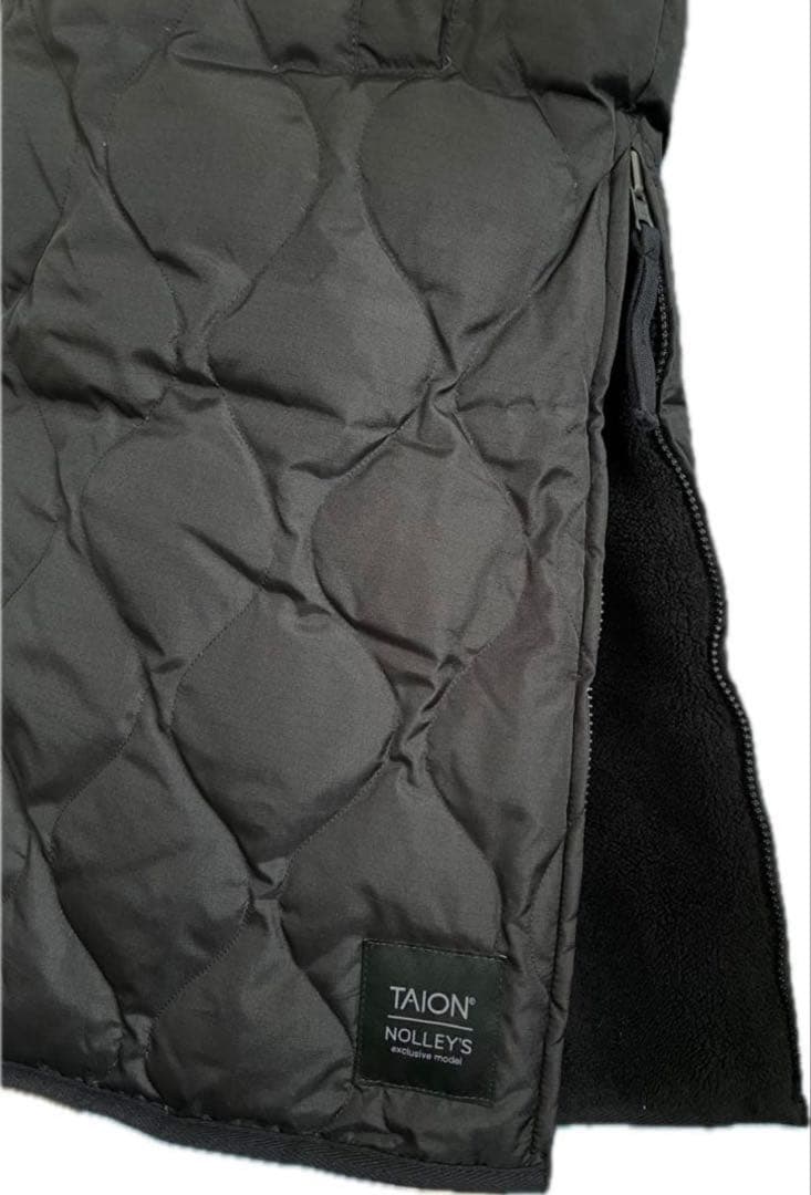 【美品】NOLLEY'S リバーシブルロングコート✴︎TAIONタイオン