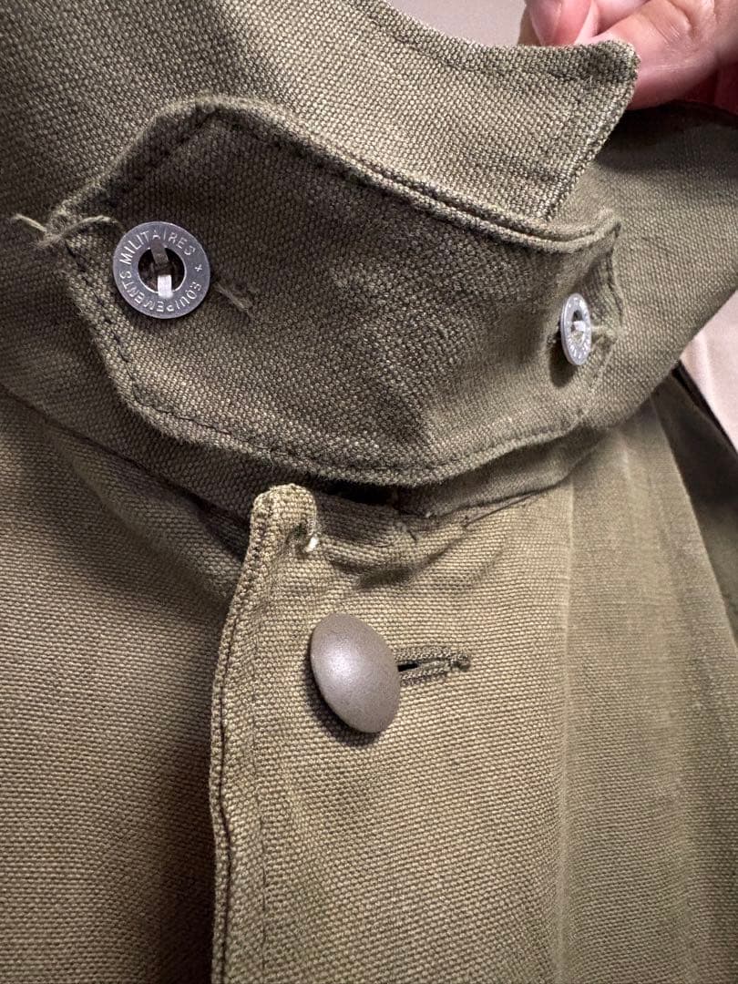 フランス軍 M35 モーターサイクルコート ミリタリー 古着