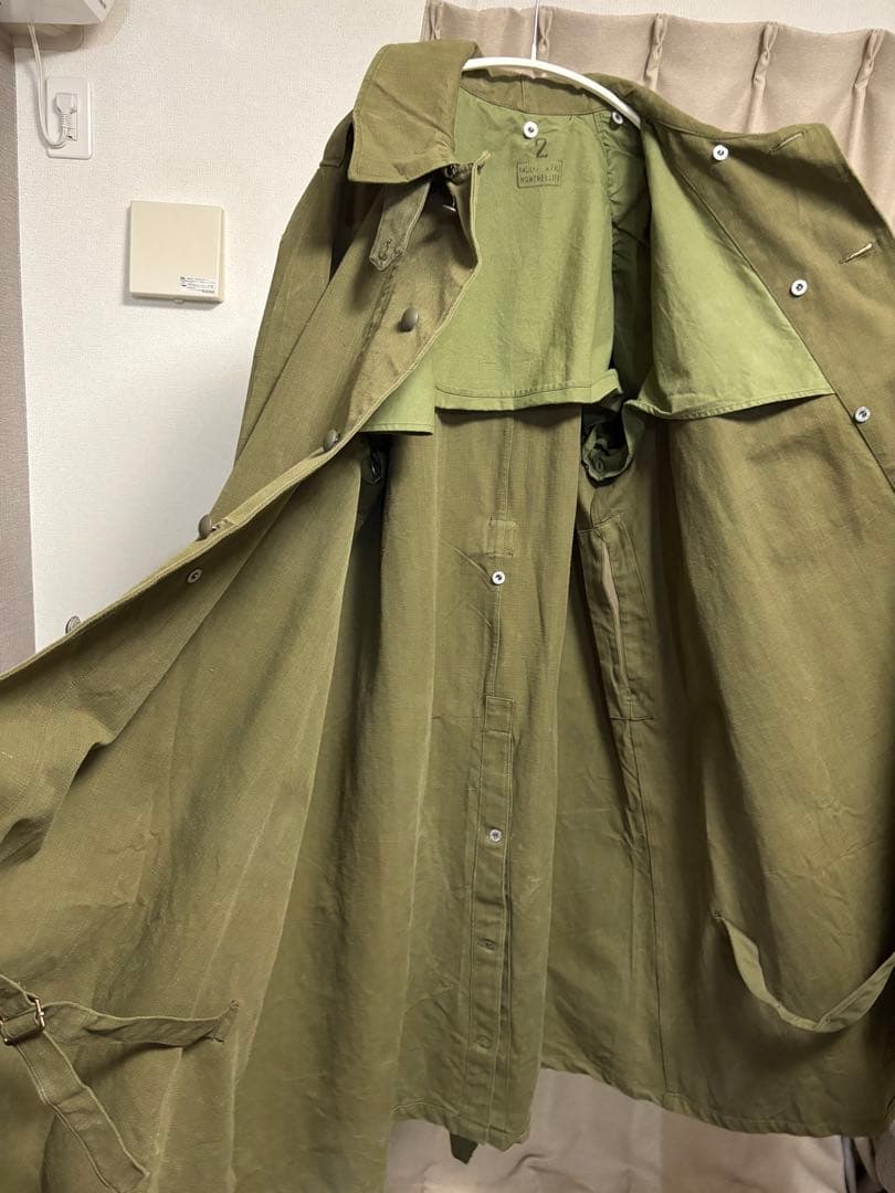 フランス軍 M35 モーターサイクルコート ミリタリー 古着
