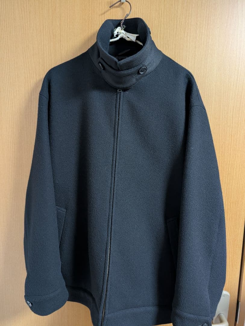 Steven Alan Super130's メルトンハリントンジャケット M