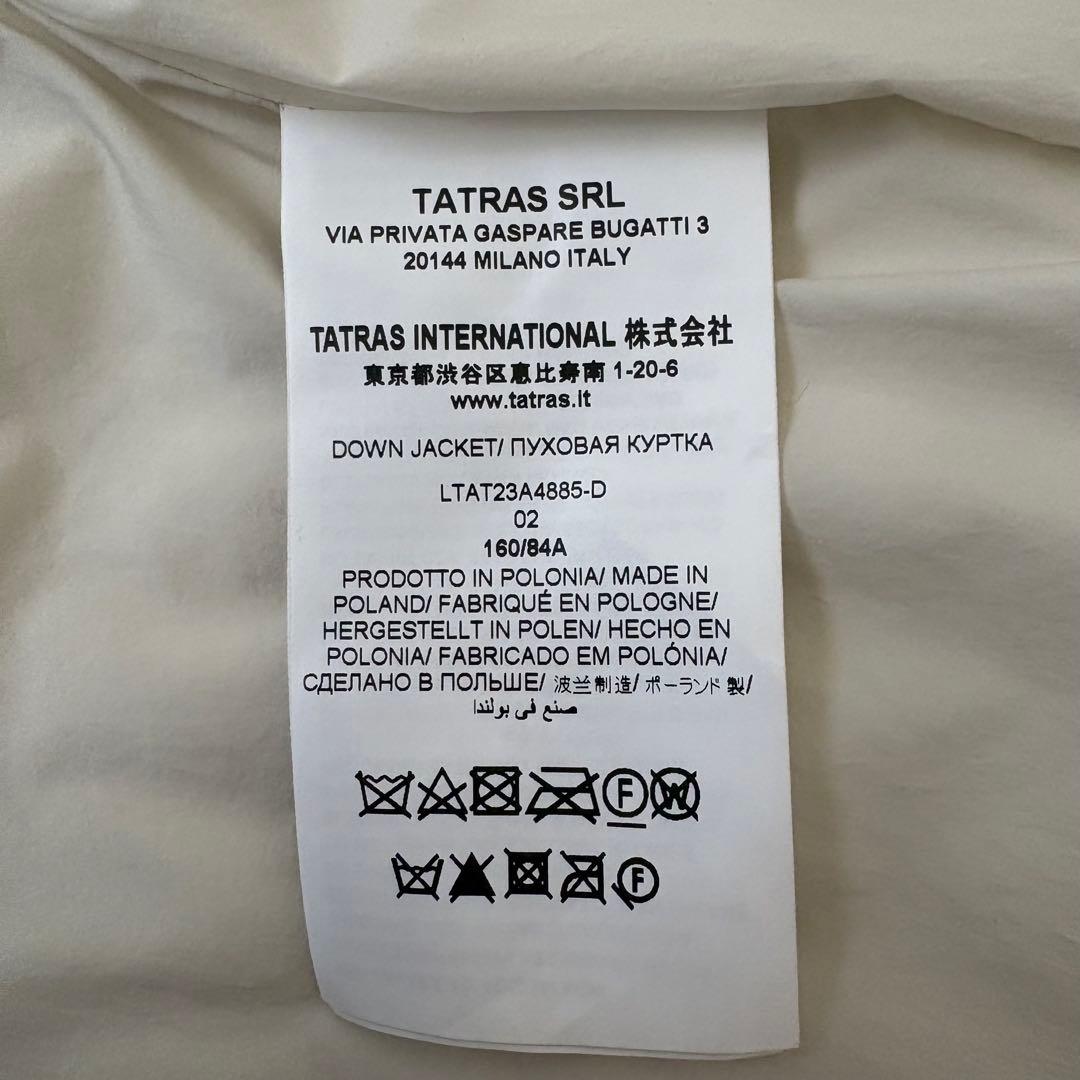 タトラス 2023年モデル NOKO ダウンジャケット サイズ02