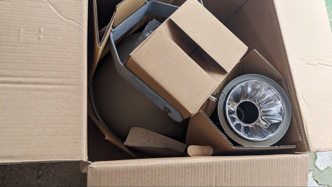 松下電工水銀灯（投光器）YA56121 防雨型　200Ｖ 660〜1000W用