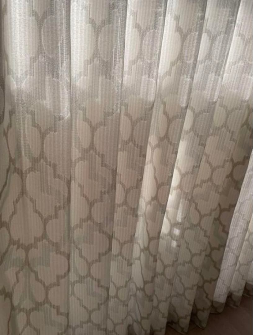 KEYUCA カーテン209cm×丈192cm‪✕‬2セット